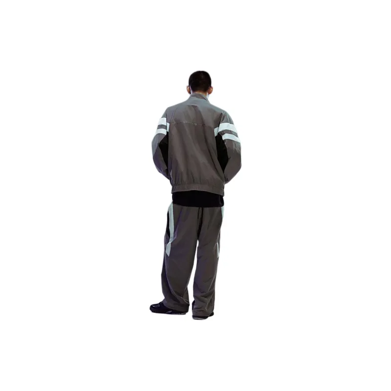 H&M Casual Pants Men Gray-2