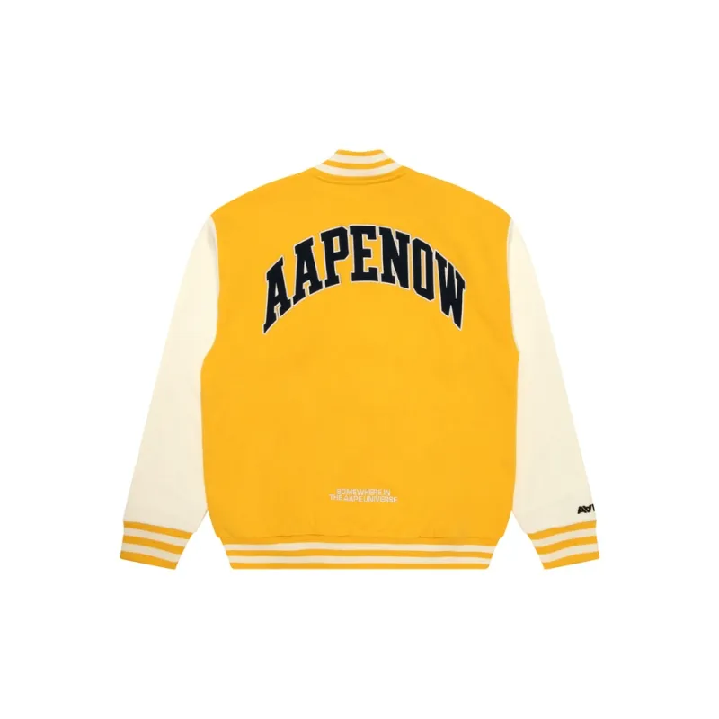 Aape Logo Baseball Jacket-3