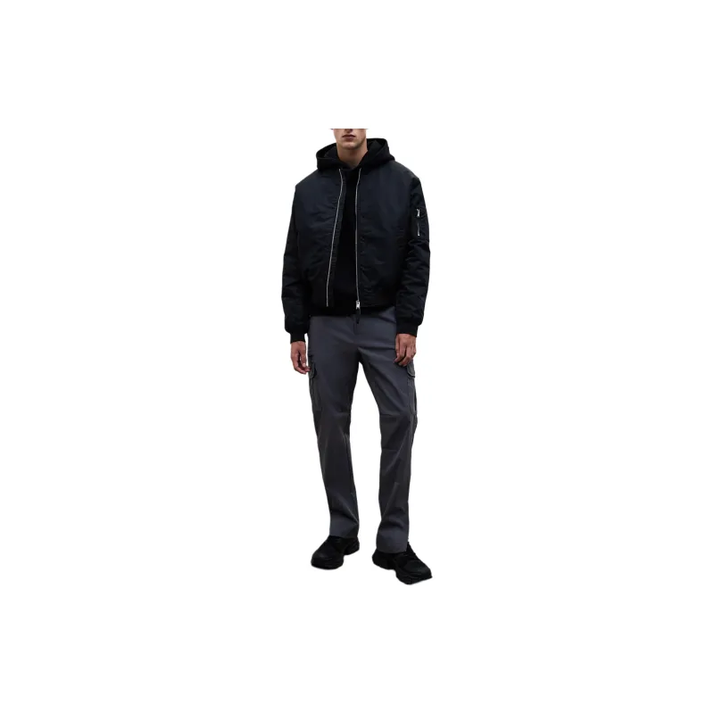 H&M Cargo Pants Men's Dark Gray-1