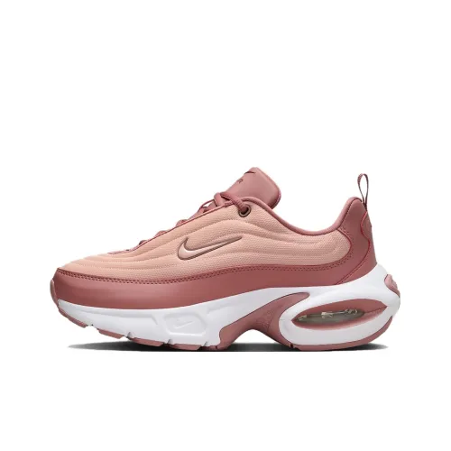 Nike Air Max Portal Running Shoes Women's Low-Top Pink/White/Brown