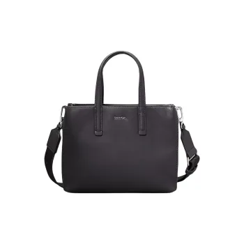 CALVIN KLEIN Polyester Tote Bag, Shopping Bag, Shoulder Bag, Crossbody Bag, Handbag Women's Black