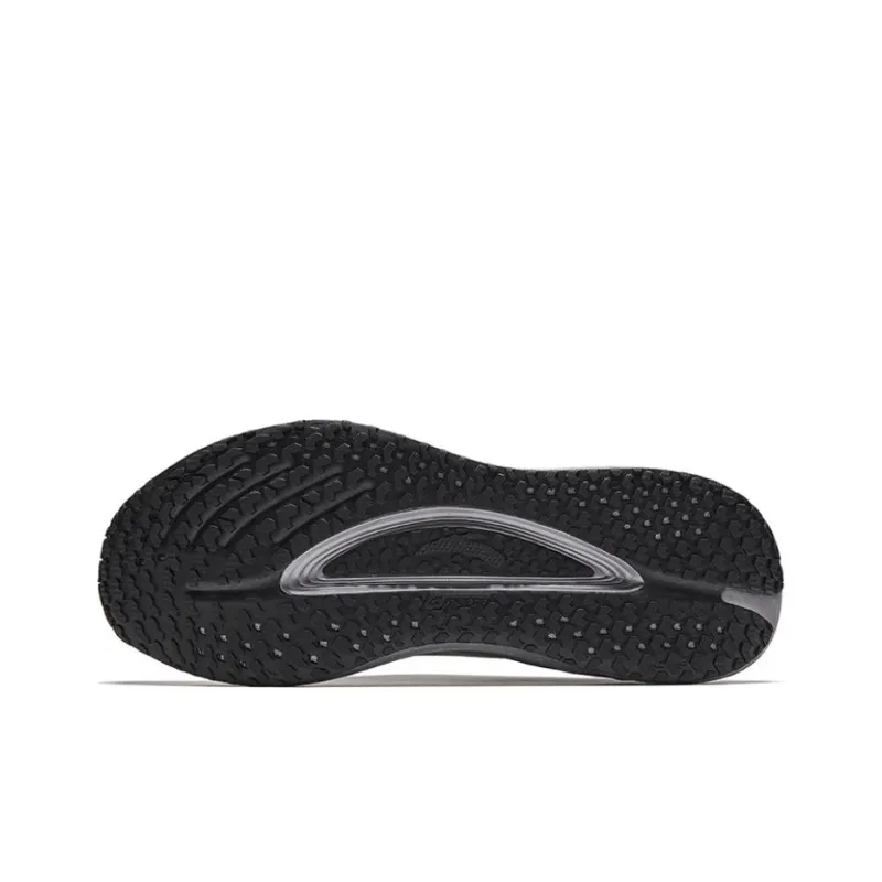 Anta Ark Anti Slip Wear Resistant Low Top Sprint Running Shoes Men's Gray Black-4