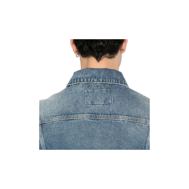 Golden Goose Buttoned Denim Jacket-4