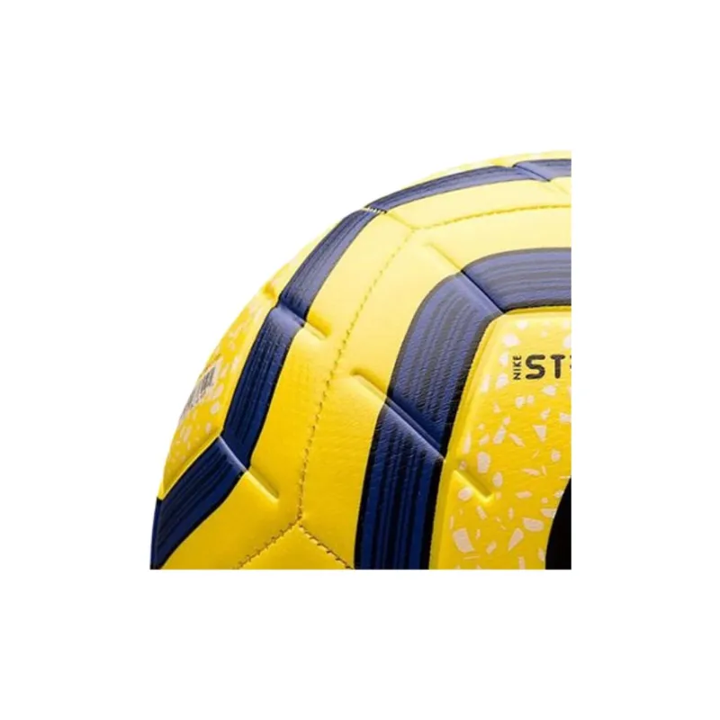 Nike Size 5 Soccer PU Machine Stitched Soccer Ball Unisex Yellow, Premier League-1