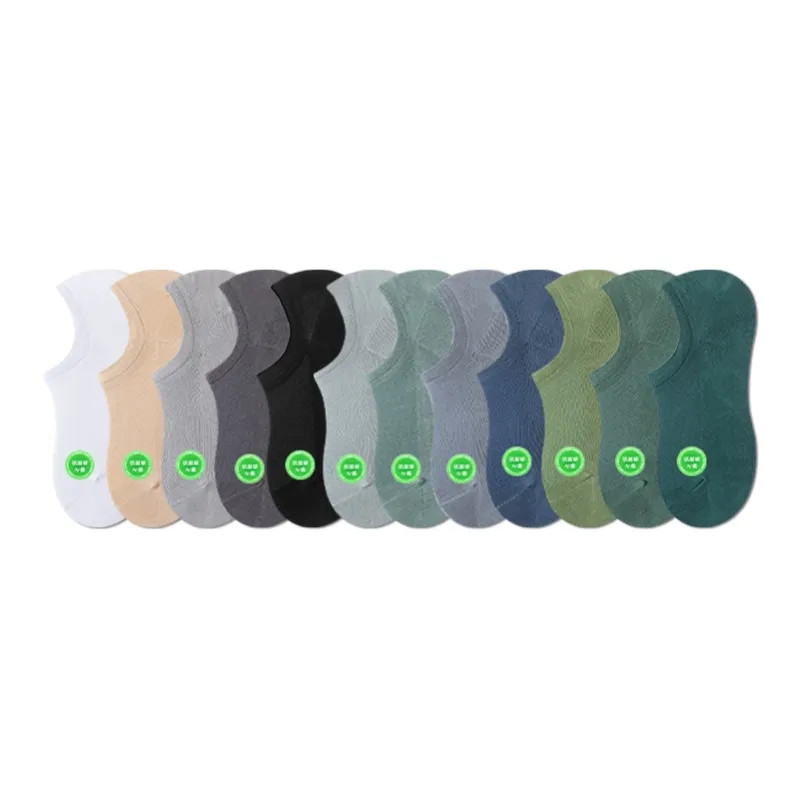 COTTON CHEESE No Show Socks Men's 5 Pack-7