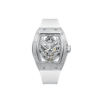 BONEST GATTI Soaring Collection Automatic Mechanical Movement Watch Men's Watches Silver Dial