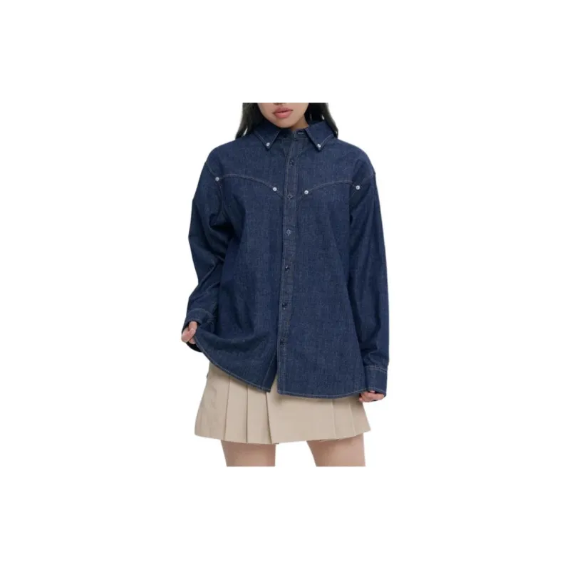 RMTCRW ROMANTIC CROWN FW24 Shirt Unisex Blue-4