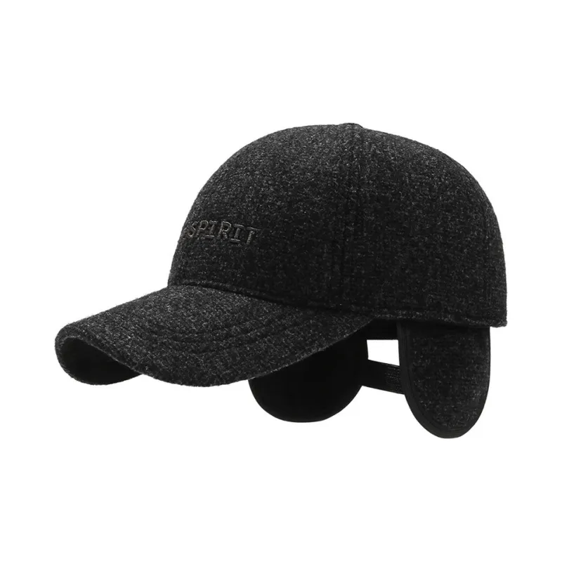 BOOLFEN Woolen Baseball Caps Unisex-2