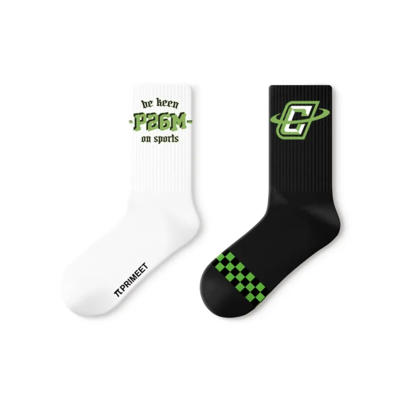 Primeet Mid Calf Socks Women's 5 Pack-15