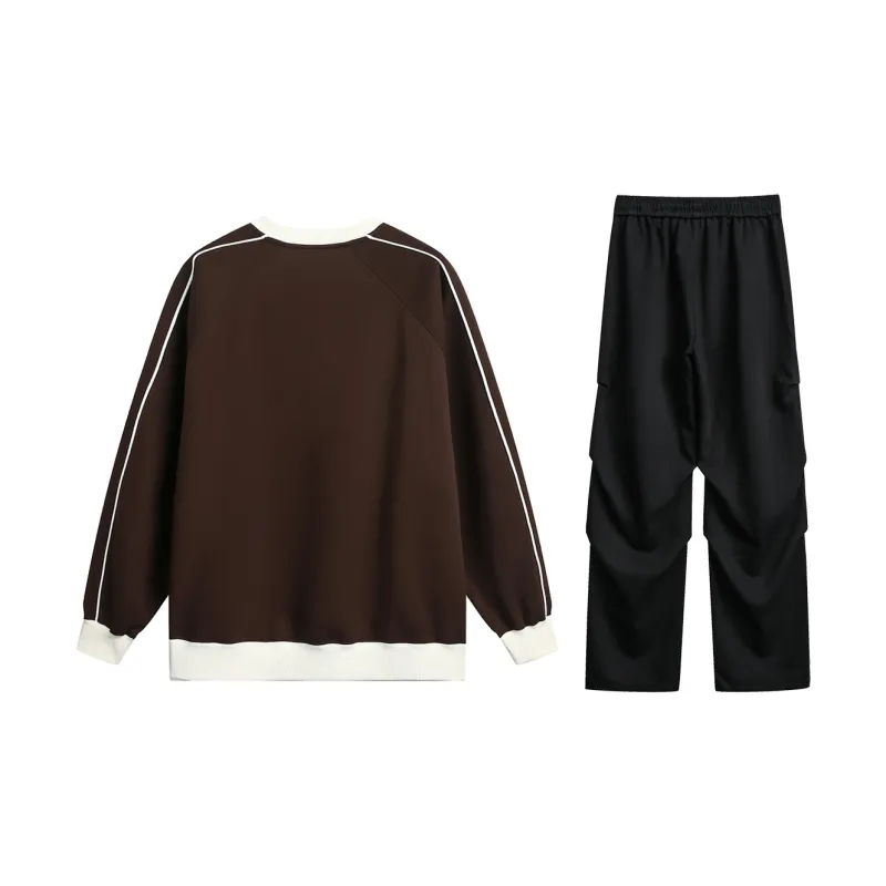 MEIPIN TANG Sweatshirt Set Unisex-49