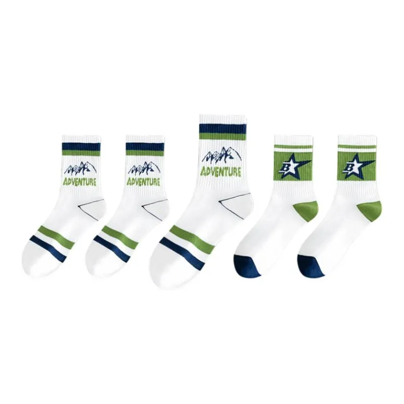 ROBINHOOD Mid Calf Socks Men's 5 Pack-11