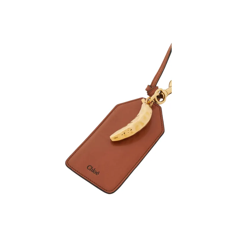 Chloe Natural Shiny Buffalo Leather Coin Purse Women's Earth Brown-1