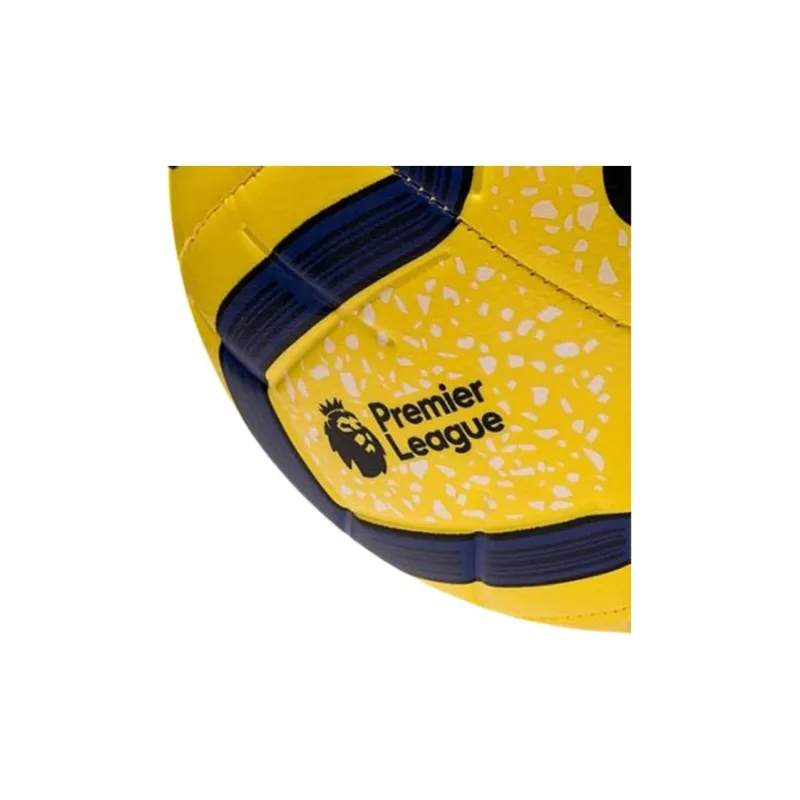 Nike Size 5 Soccer PU Machine Stitched Soccer Ball Unisex Yellow, Premier League-2