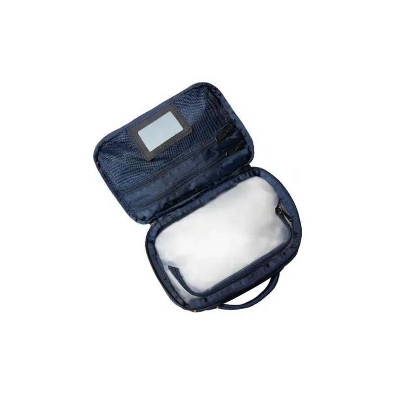 THE NORTH FACE Recycled Polyester Handbag Regular Unisex Peak Marine Blue & Peak Gold-3