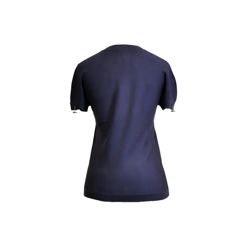 CHANEL Cashmere Sweater Women's Purple-1