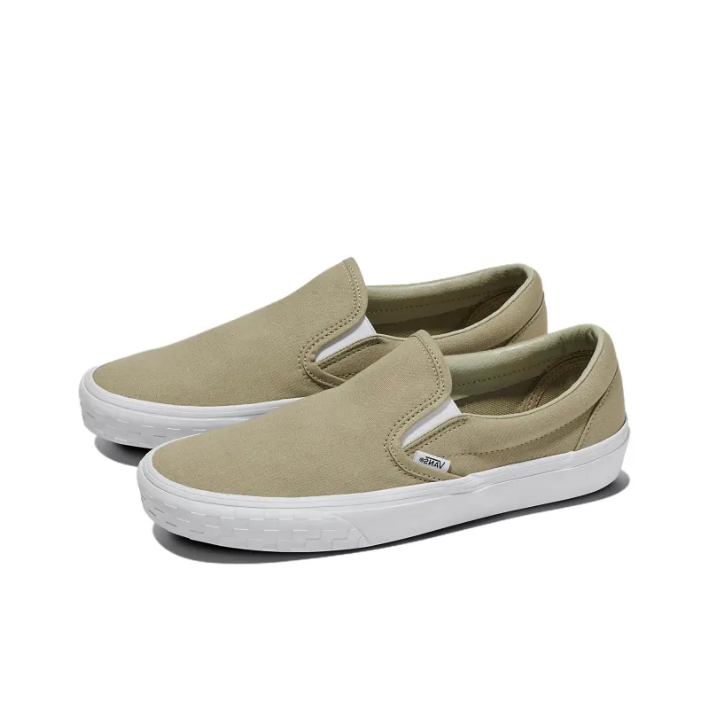 Vans Classic Slip On 'Check Bumper Khaki'-1