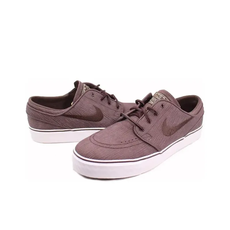 Nike SB Zoom Stefan Janoski Anti Slip Wear Resistant Low Top Skateboard Shoes Men's Brown-2