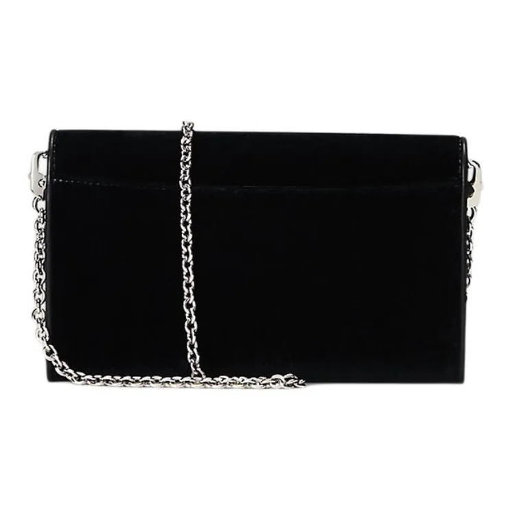 Ralph Lauren Polyester Shoulder Bag Crossbody Bag Medium Size Women's Black-2