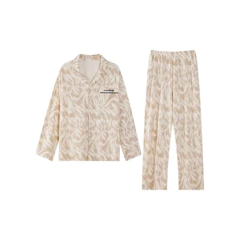Qiao Ni Tong Pajama Set Men's Image Color-0