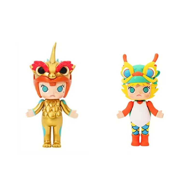 POP MART Molly Imperial Auspicious Beast Collection Blind Box Products Single Mystery Box/Full Box 12 Pcs-8