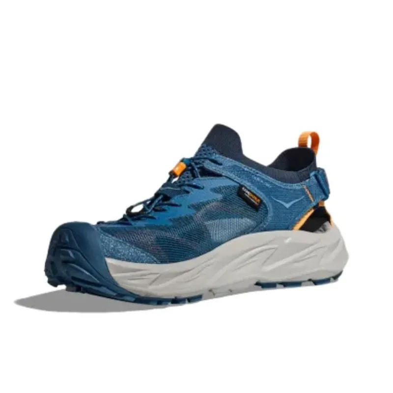 HOKA ONE ONE HOPARA 2 Anti Slip Wear Resistant Low Top Running Shoes Men's Blue-1