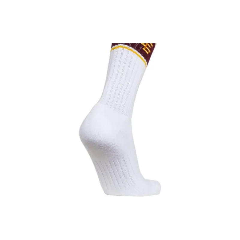 Adidas X Eric Emanuel Asu Arizona Sun Devils Midnight Madness Crew Socks White-4