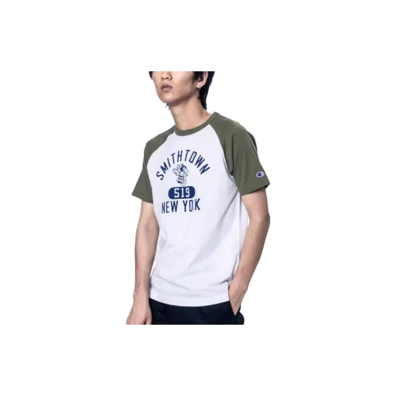 Champion T-Shirt Japan Version Unisex Olive Green-4