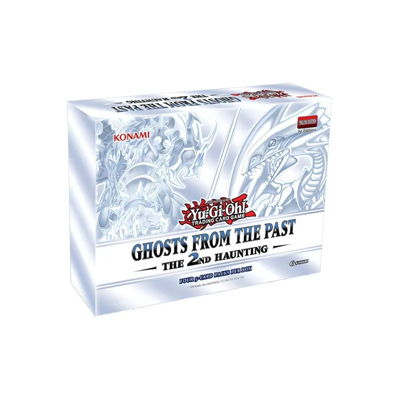 Yu Gi Oh! Yu Gi Oh! Battle Cards OCG Duel Monsters GHR Ghost Flash Box 2 Eyes Of White Dragon, US Version Card 1-1