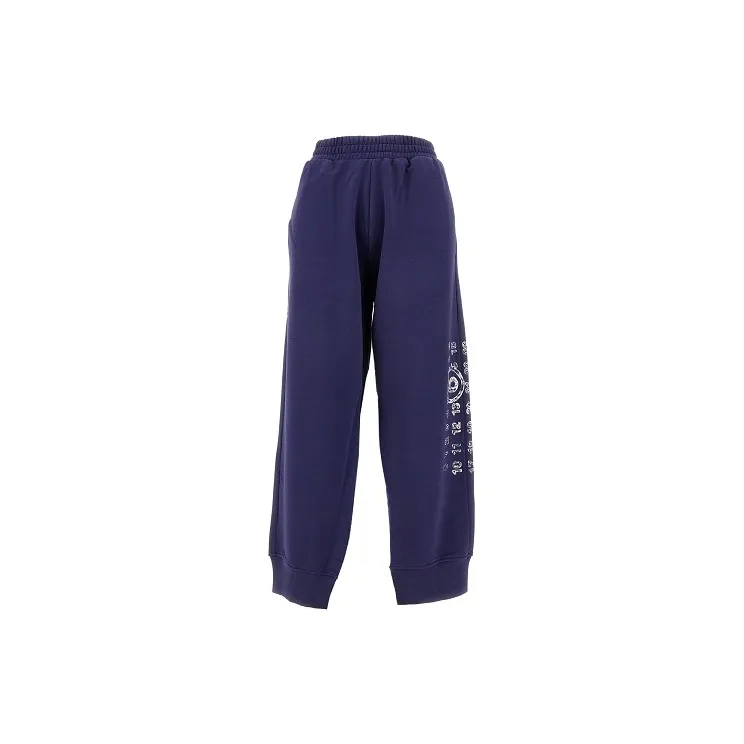 MM6 Maison Margiela Casual Pants Women's Purple-3