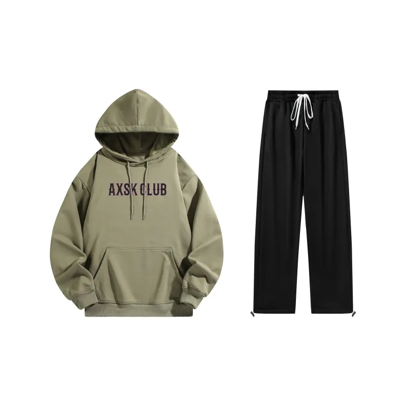 A.X.S.K Sweatshirt Sets Unisex-19