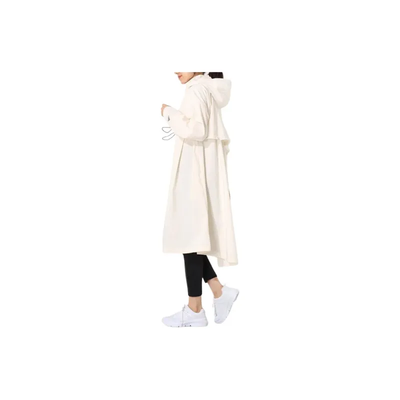Adidas Hassui Jackets Coats Women's Beige-3