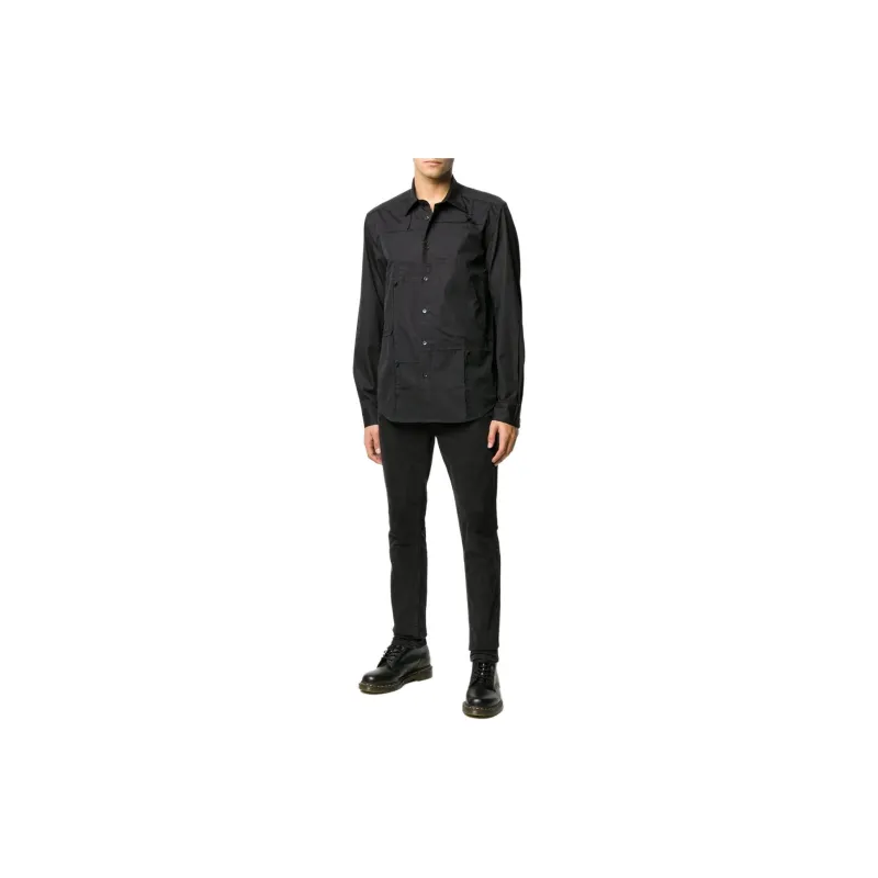DIESEL Shirts Men Black-1