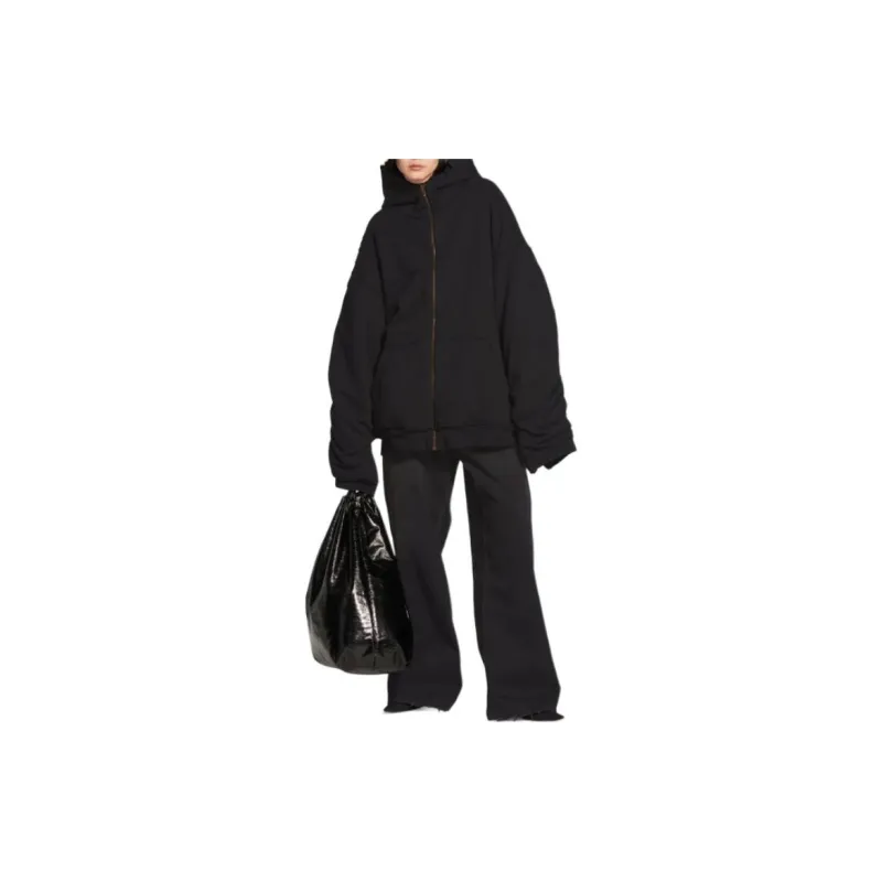 Balenciaga Jackets & Coats, Loose Fit Unisex Black-3