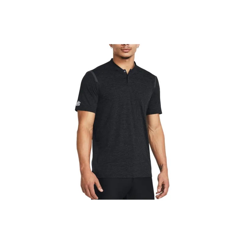 Under Armour Curry Splash Polo Shirt Men's Black-2