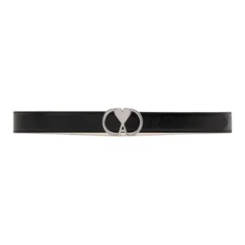 AMIPARIS Ami De Coeur buckle Leather Belt