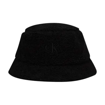 CALVIN KLEIN Polyester Bucket Hats Unisex Space Black