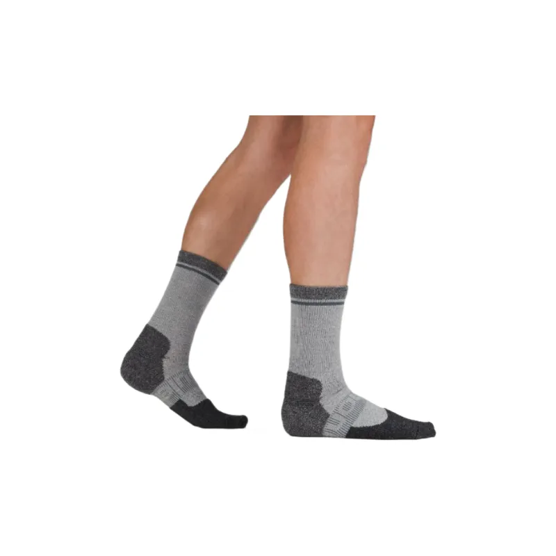 Lululemon Power Stride Mid-Calf Socks Men's 1 Pack Albumin/Iron Blue-2
