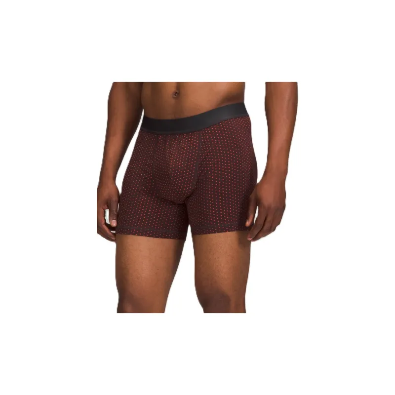 Lululemon AIM Underpants Men's Graffiti Dotted Autumn Red Black Granite-2