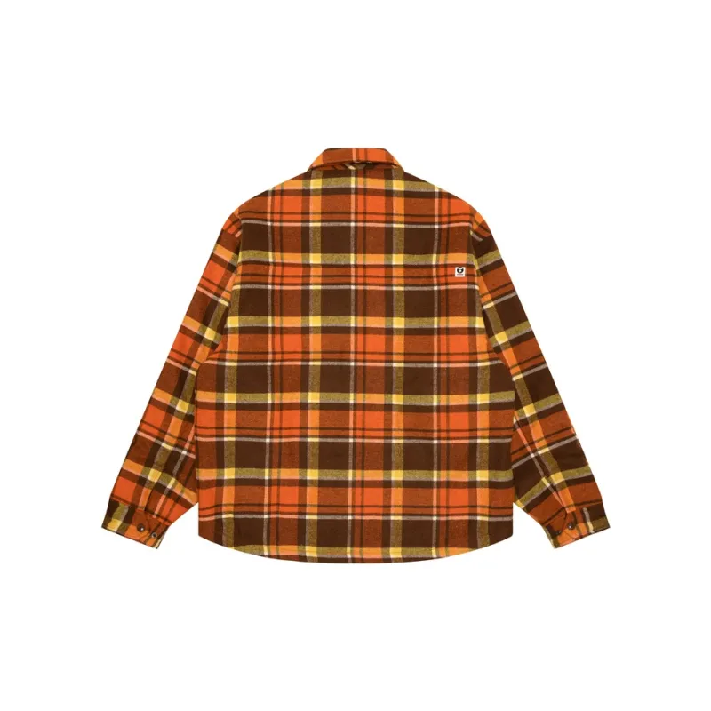 Aape Logo patch Check pattern Jacket-3