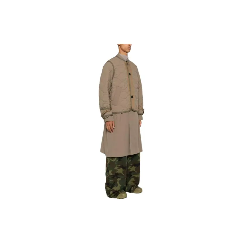 Sacai Layered Effect Quilted Coat-3