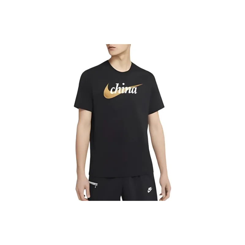 Nike Sports Life Collection T Shirts Men Black-2