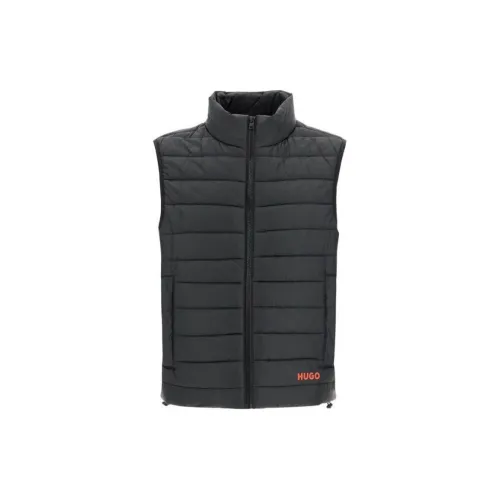 HUGO BOSS Vests Men Black