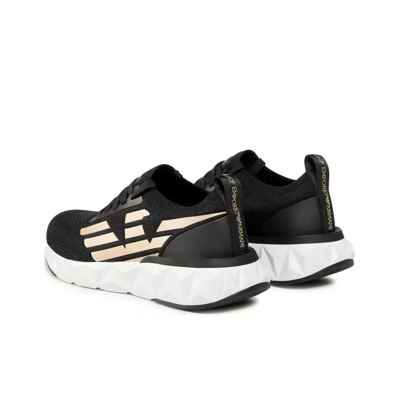 EMPORIO ARMANI Low Top Casual Shoes Women's Black-4