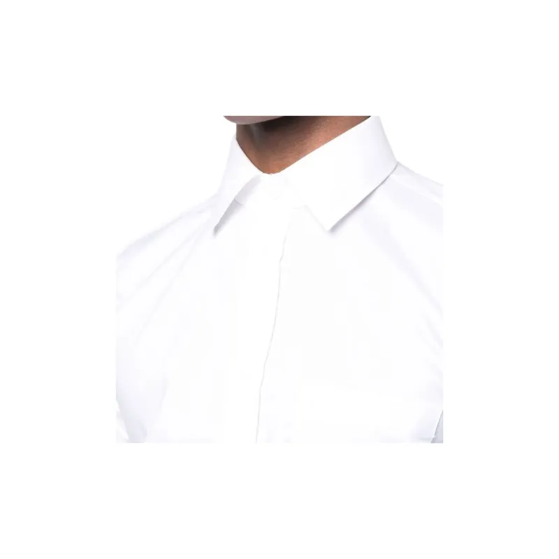 GUCCI Double G Embroidered Shirt-7