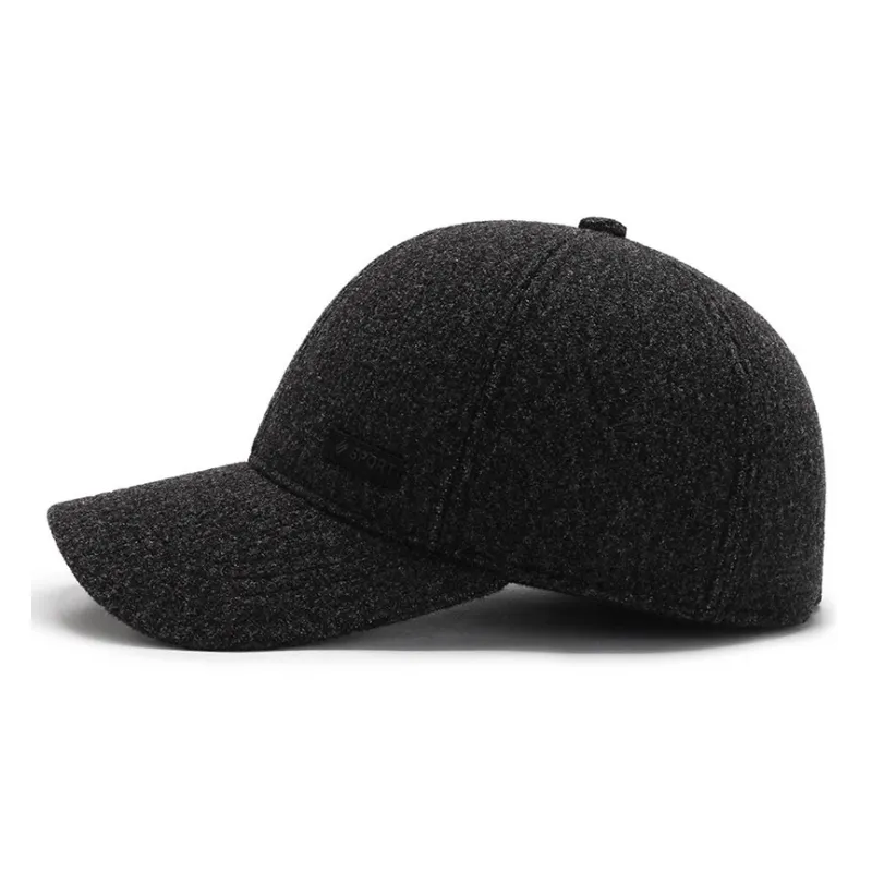 BOOLFEN Woolen Baseball Caps Unisex-8