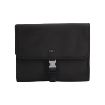 HUGO BOSS Nylon Storage Bags Toiletry Bags Men's Black