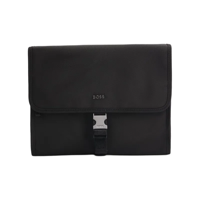 HUGO BOSS Nylon Storage Bags Toiletry Bags Men's Black-0