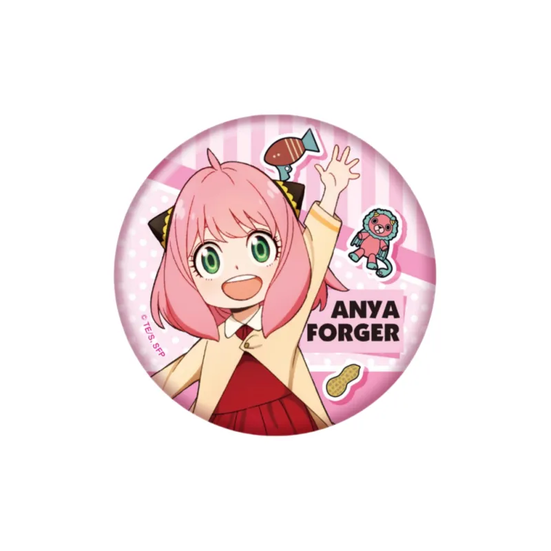 EAKI Anya Forger Loid Forger Yor Forger SPY X FAMILY Laser Double Flash Collection Badges-6