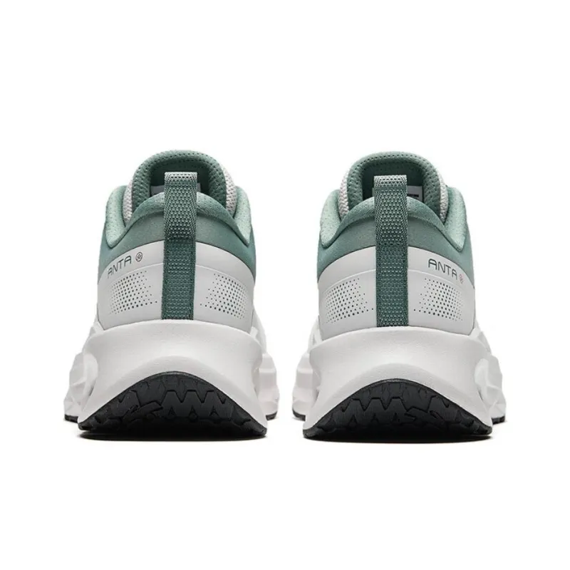 Anta Wear resistant And Lightweight Low Top Training Shoes Men's Gray Green-3