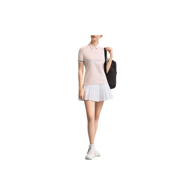 KSWISS Polo Shirt Women's Dusty Pink-2